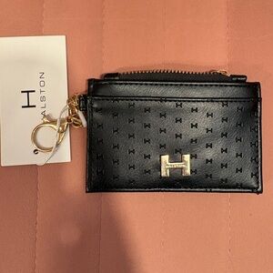 Halston card holder NWT